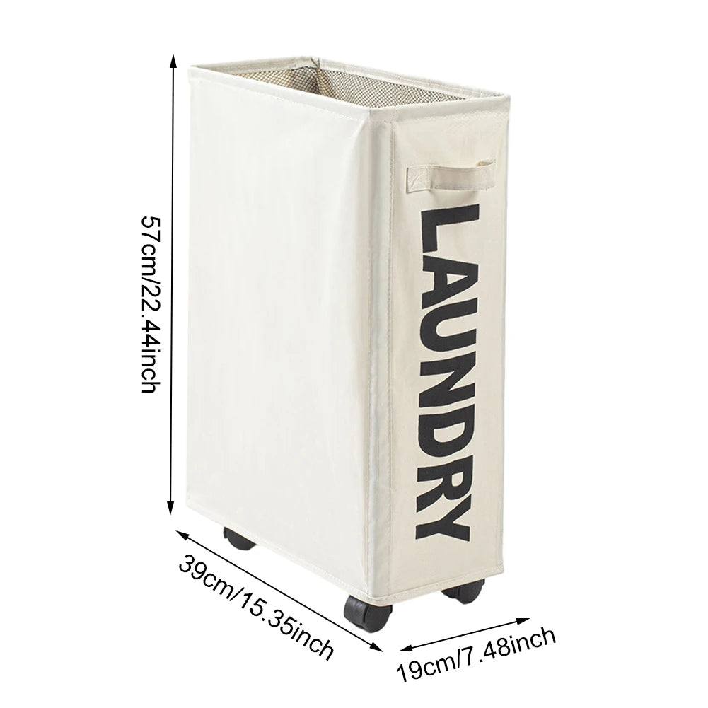 100L Foldable Dirty Laundry Basket Large Dirty Clothes Organizer Waterproof Laundry Bag Clothes Storage Basket Dirty Laundry Bin