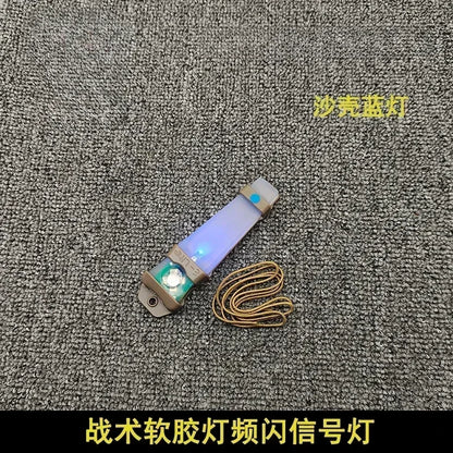 Tactical FMA Helmet Light Blue Green Red IR Strobe Waterproof Outdoor Survival Safety Signal Flash LAMP