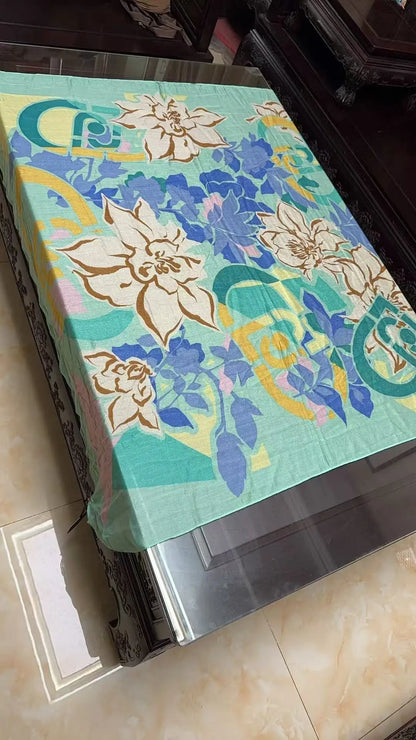 2025 Spring and autumn new women's fashion classic large square scarf warm sun protection scarf shawl