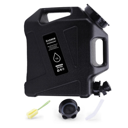 10/12L Portable Camping Water Jug BPA Free Water Tank with 2 Collapsible Water Bag for Camping Car Outdoor Hiking Picnic Fishing