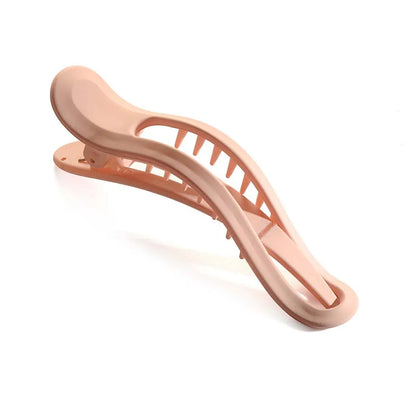 Simple Wild Girls Seamless Women Candy Color Hair Claw Face Wash Hairpin Plastic Duckbill Clip