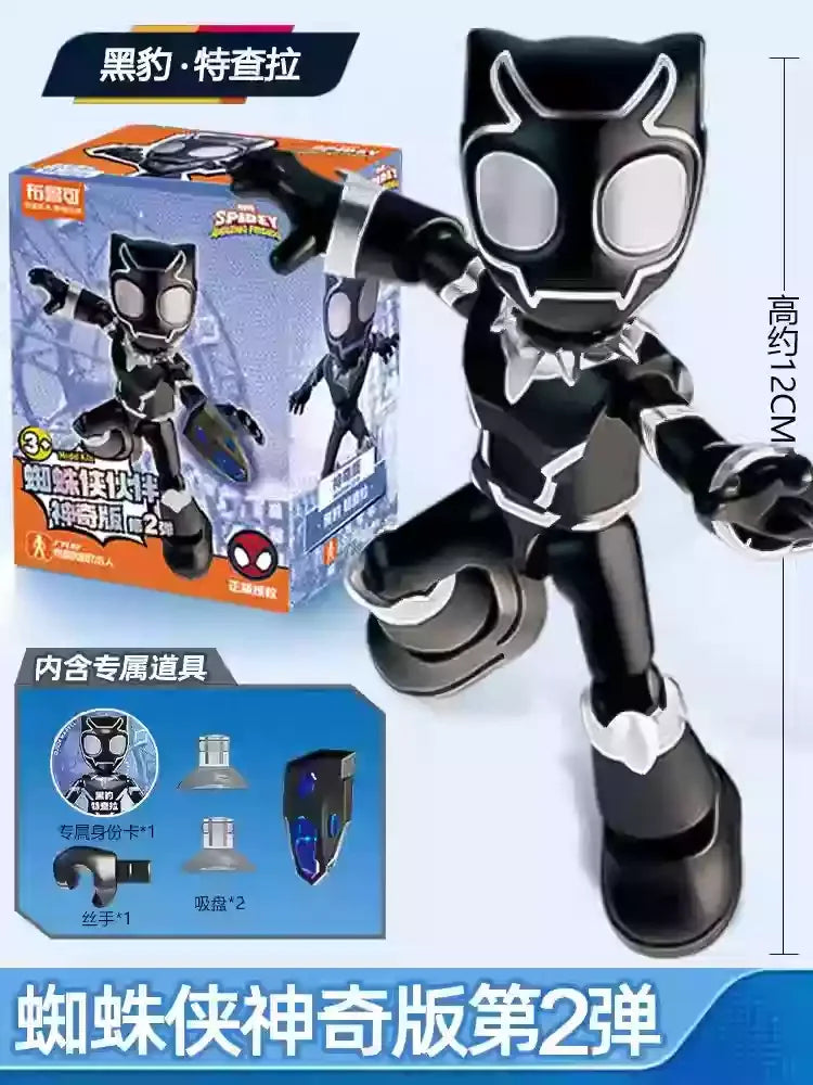 Hot Sale Bruke Building Spider Man Fantastic Partner Iron Man Hulk Handmade Avengers 2 Handheld Ornament Toys