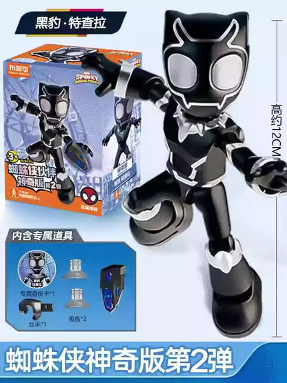 Hot Sale Bruke Building Spider Man Fantastic Partner Iron Man Hulk Handmade Avengers 2 Handheld Ornament Toys