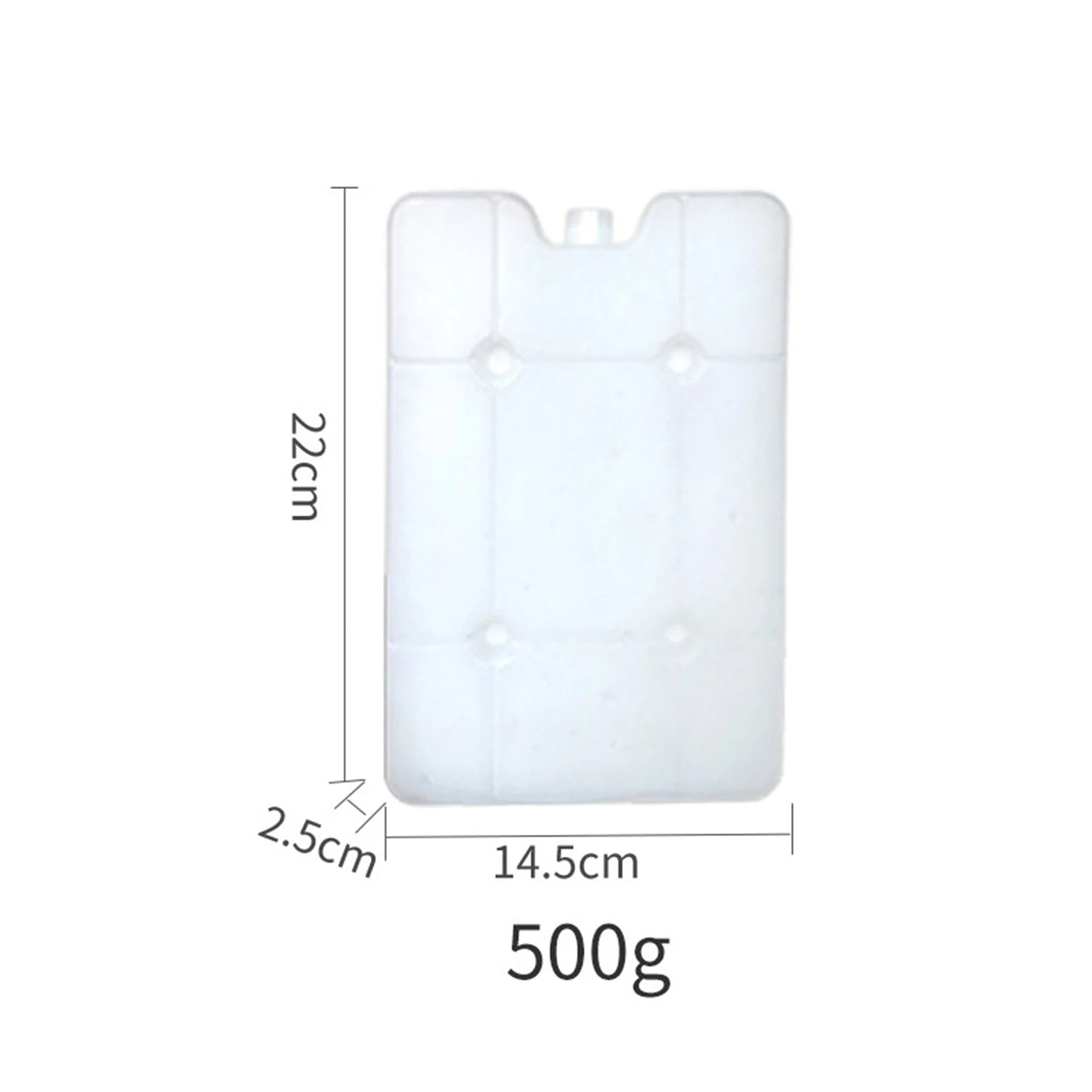 1pcs Odorfree Travel Picnic Ice Pack Reusable Freezer Cool Block Ice Bag Ultra Thin Portable Travel Fresh Food Cold Storage