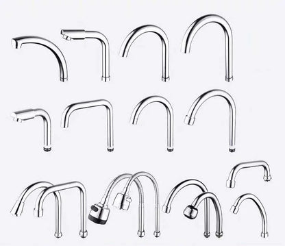 stainless steel kitchen sink faucet pipe elbow outlet Tube, kitchen faucet replacement