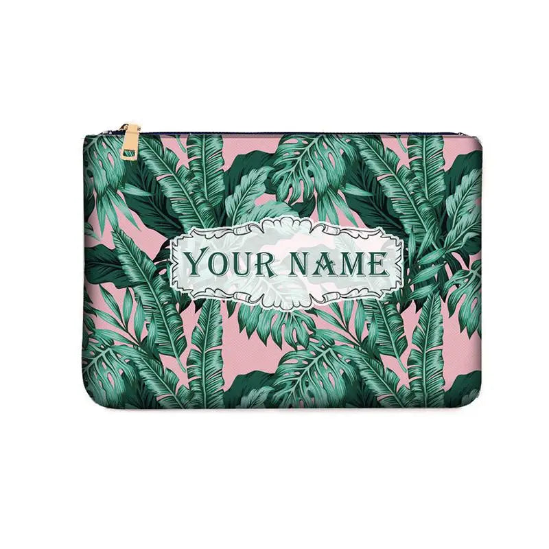 Wallets for Women Personality Animal Flower Printing Linen Clutch Popular  Purse Ladies Beach Bag Party Designer Bags Luxury