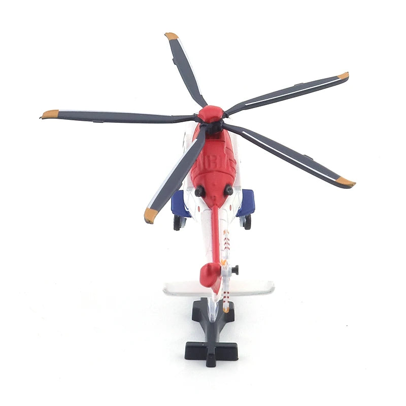 XCARTOYS Small Aircraft Model Toy AW139 Helicopter - CITIC Haizhi Cars Alloy Diecast Metal Model Kids Xmas Gift Toys for Boys