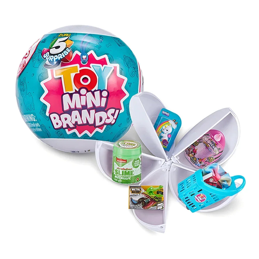 Zuru Surprise Toy My Mini Brands Kawaii Baby Food Figure Miniature Toys Mystery Blind Box Original Collectible Kids Gift Toys