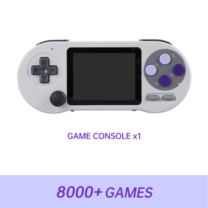 SF2000 3 inch IPS Screen Portable Handheld Game Console Mini Retro Video Game Player Built-in 8000+ Games Game Console AV Output