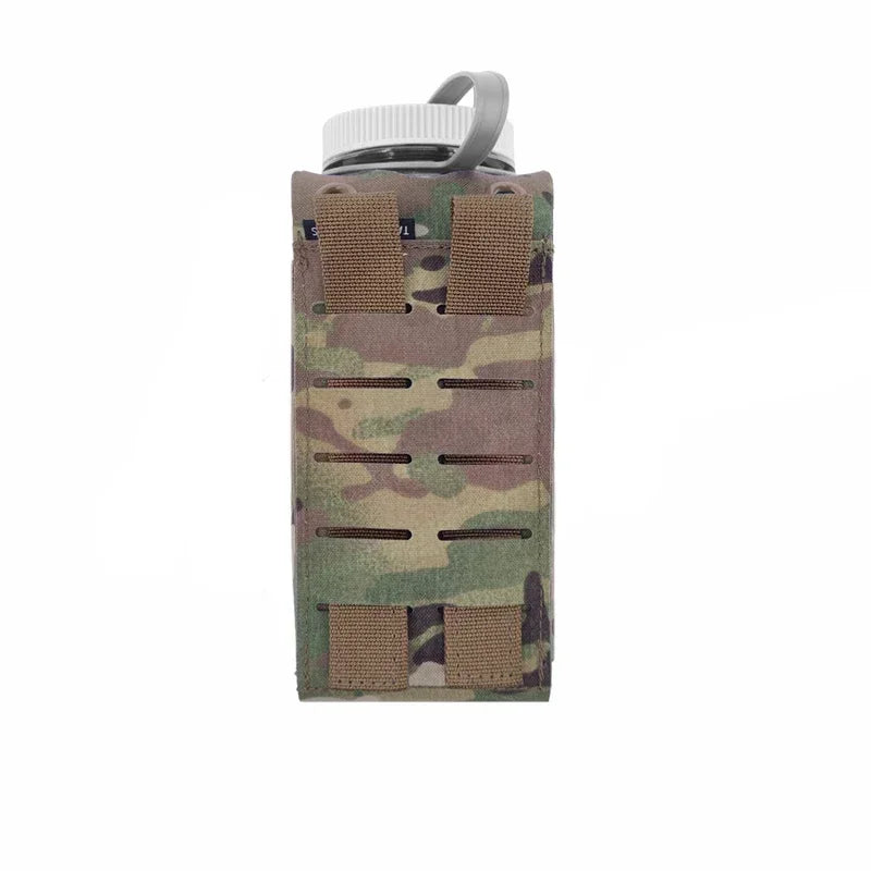 Tactical Molle SS Kettle Bag Water Bottle Pouch Bag Suitable for Nalgene 32 Oz Airsoft Vest Plate Carrier Bottle Holder