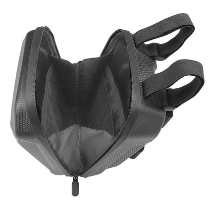 1pc 2.5L Waterproof EVA Front Hanging Bag For Electric Bicycle Scooter E-Bike Tube Bag Built-in Mesh Bags Binding Design