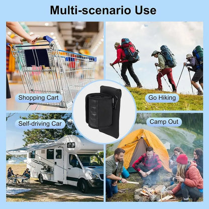 Universal Water Bottle Sleeve Reusable Waterproof Elastic Magnetic Gym Bag Gym Accessories Water Bottle Pockets