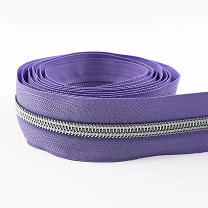 5# Nylon Zippers for Sewing Bags Plastic Coil Bag Zipper Tapes By The Meter Purse Garment Zips Repair DIY Clothing  Accessories