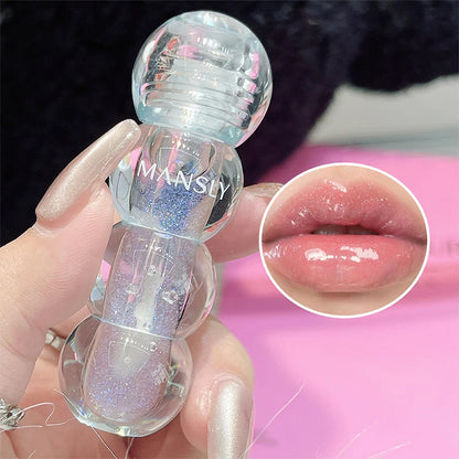 Rock Sugar calabash Hydrating Lip Gloss Moisturizing Plump Lip Doodle Lip Moisturizing Mirror lip gloss