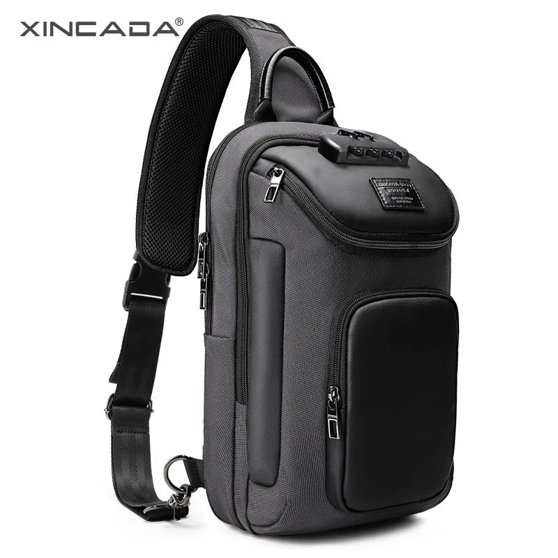 XINCADA Sling Bag Small Backpack Crossbody Bags for Men Chest Pack Man Purse Shoulder Messenger Bags