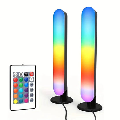 Smart Led Strip Lights With Remote Control Music Rgb Desk Lamp With Remote Light Night Home Decor Living Room For Gaming TV