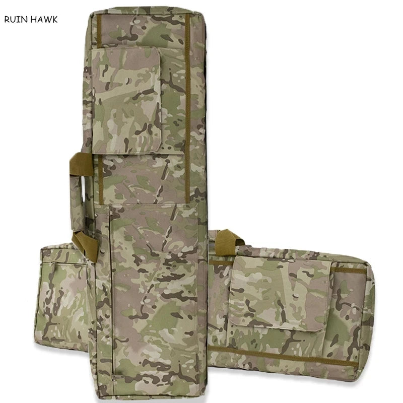 85CM 100CM Military Tactical Rifle Outdoor Hunting Air Gunner Carrying Case Backpack Gun Cover, Gun Protection Bag