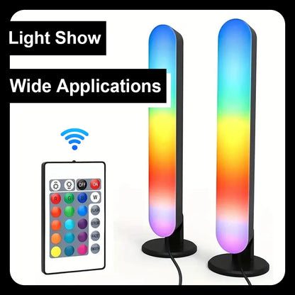 Smart Led Strip Lights With Remote Control Music Rgb Desk Lamp With Remote Light Night Home Decor Living Room For Gaming TV