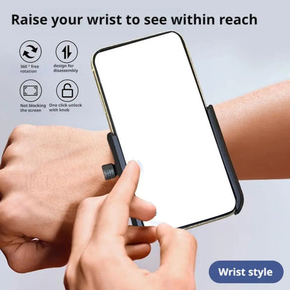 Wrist Phone Stand Running Sports Cycling Arm Bag Live Navigation Universal Wrist Strap Stand