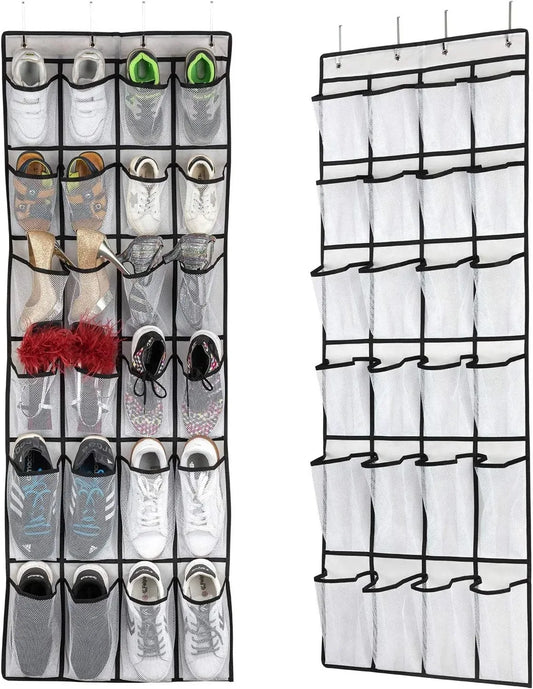 1Pcs Storage Hanging Organizers Foldable Storage Bag Shoes Organizer Toys 35 Large Mesh Bags Clothing Wardrobe Home Organization