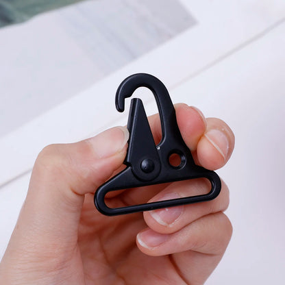 10 Pcs Nylon Webbing Belt Key Chain Bag Hook Multi-functional Buckles Outdoor Tactical Mountaineering Tools Hawkbill Carabiner