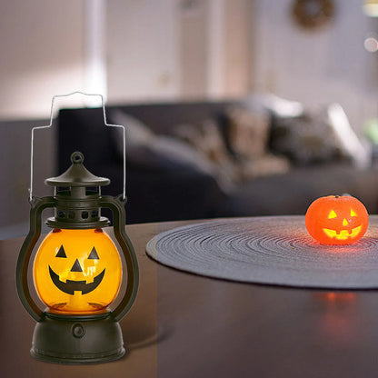 Halloween Jack O Oil Cute Lamp Ornaments For Kids Led Pumpkin Lights Flame Lamp Outdoor Halloween Jack O Desk Ornament Bulbs
