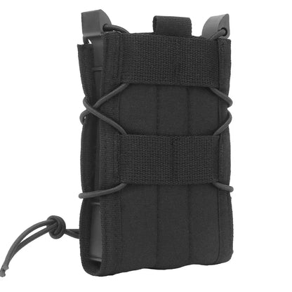 5.56 9mm ammunition bag AK M4 AR15 rifle pistol single magnetic bag Molle soft leather case