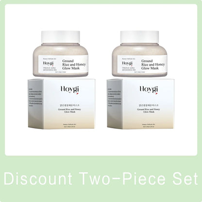 Rice Raw Pulp Mask Replenishment Moisturizing Fade Dark Spot Repair Sensitive Skin Shrink Pore Hydrating Mask Korean Skin Care