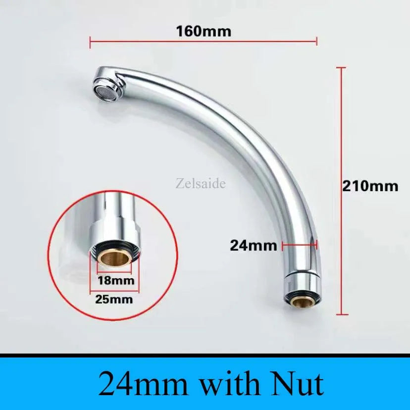 stainless steel kitchen sink faucet pipe elbow outlet Tube, kitchen faucet replacement