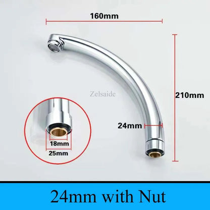 stainless steel kitchen sink faucet pipe elbow outlet Tube, kitchen faucet replacement