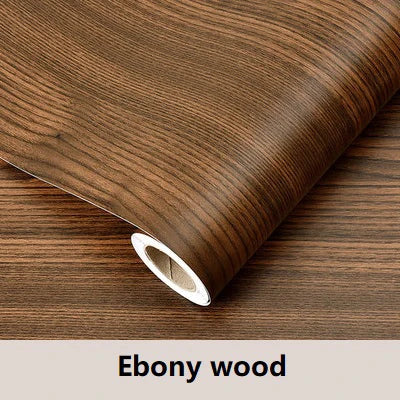 Wooden Door Wallpaper Vinyl Self Adhesive Waterproof Contact Paper for Living Room Kitchen Cupboard Furniture Renovation Sticker