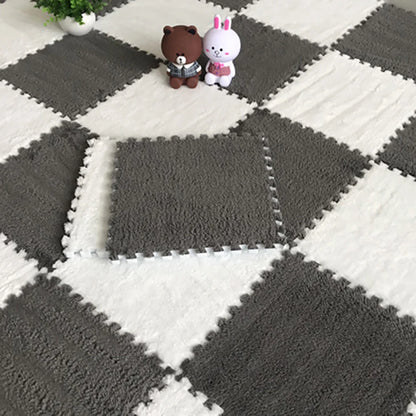 Soft Plush Children's Mat Baby Toys Eva Foam Puzzle Carpet Warm Children Play Mats Interlocking Rugs Infant Carpet 30*30*1cm