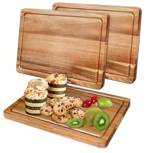 Wooden Cutting Boards Chopping Blocks Beech Walnut Cheese Cutting Board Butcher Block Meat Cutting Board For Kitchen Tools