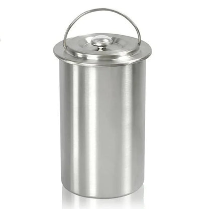 Stainless Steel Steamed Meat Pot Meat Press Cooker Ham Press with Thermometer Steamed Meat Bucket Home Kitchen Cooking Bake Tool