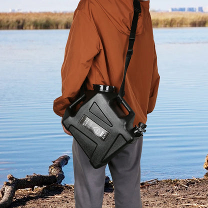 10/12L Portable Camping Water Jug BPA Free Water Tank with 2 Collapsible Water Bag for Camping Car Outdoor Hiking Picnic Fishing