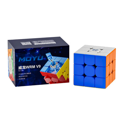 [JudyCube] Moyu Weilong WRM V9 Ball-Core UV 3X3 Magnetic Magic Speed Cube Fidget Toys Moyu Weilong V9 Maglev Cubo Magico Puzzle