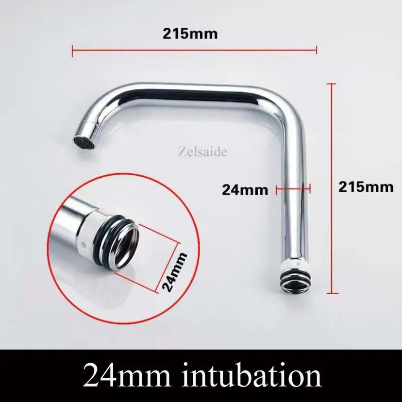 stainless steel kitchen sink faucet pipe elbow outlet Tube, kitchen faucet replacement