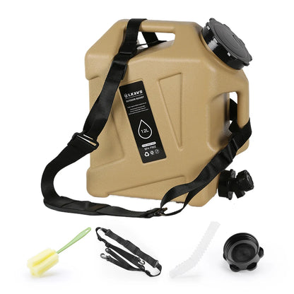 10/12L Portable Camping Water Jug BPA Free Water Tank with 2 Collapsible Water Bag for Camping Car Outdoor Hiking Picnic Fishing