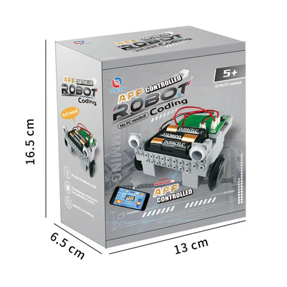 APP Intelligent Programming Automotive Remote Control Robot Puzzle Toys STEAM Education Physical Science Experiments
