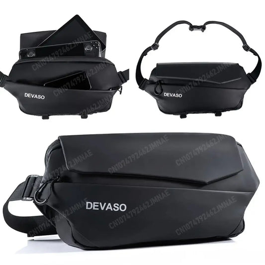 Storage Bag Scratchproof Protective Case with Multi-Pockets Shoulder Bag for PS5 Portal/Legion GO Console and Accessories