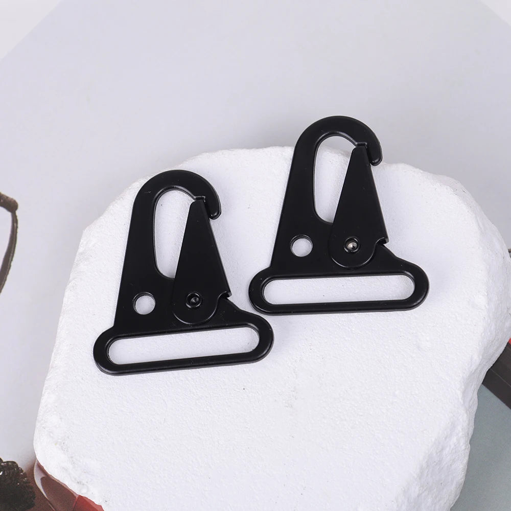 10 Pcs Nylon Webbing Belt Key Chain Bag Hook Multi-functional Buckles Outdoor Tactical Mountaineering Tools Hawkbill Carabiner