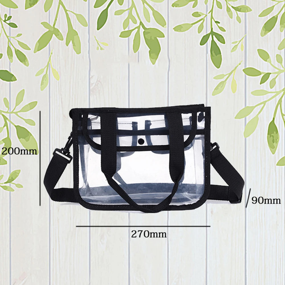 Portable Transparent Women Cosmetic Bag Waterproof Travel Make Up Bags Storage New Bathroom Organizer Clear Men's Toiletry Bag