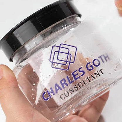 50pcs Custom Logo Label On Perfume Bottles UV Transfer Sticker For Gasses Cup Bag Box with Personal Name Design