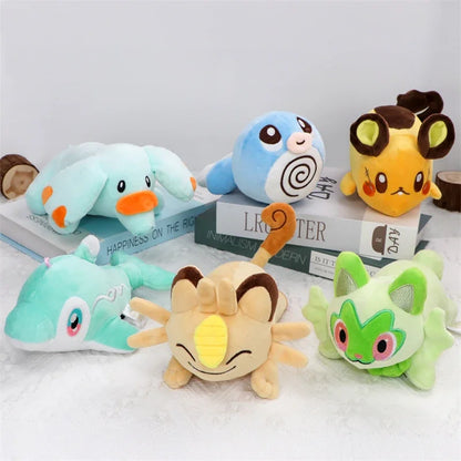 Yamper Finizen Phanpy Dedenne Meowth Sprigatito Plush Toys Poke Balls Mimikyu Cubone Charizard Peluche Dolls Gifts Kids