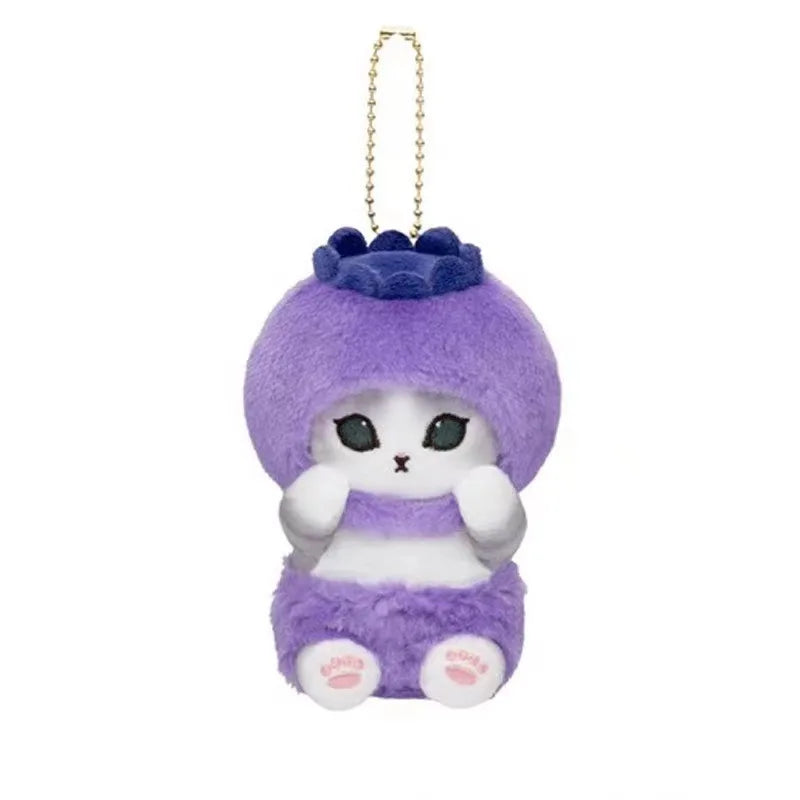 Cattoon Anime Mofusand  Plush Doll Toys Stuffed Animals Keychain Bag Small Pendant Hangings Christmas Birthday Gifts