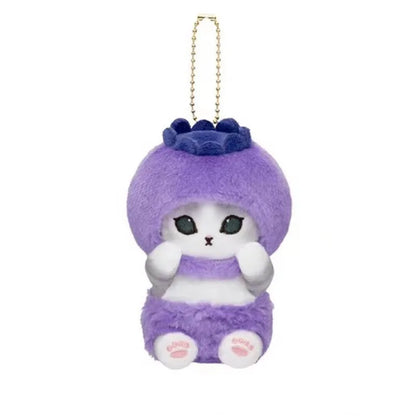 Cattoon Anime Mofusand  Plush Doll Toys Stuffed Animals Keychain Bag Small Pendant Hangings Christmas Birthday Gifts