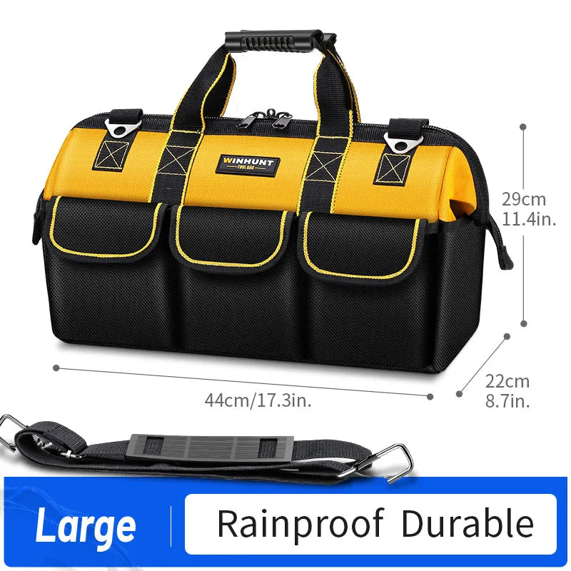Tool Bag Strong And Durable Canvas Thickened Portable Multi-functional Hardware Fishing Labor Insurance Carpentry Tool Bag