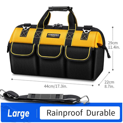 Tool Bag Strong And Durable Canvas Thickened Portable Multi-functional Hardware Fishing Labor Insurance Carpentry Tool Bag