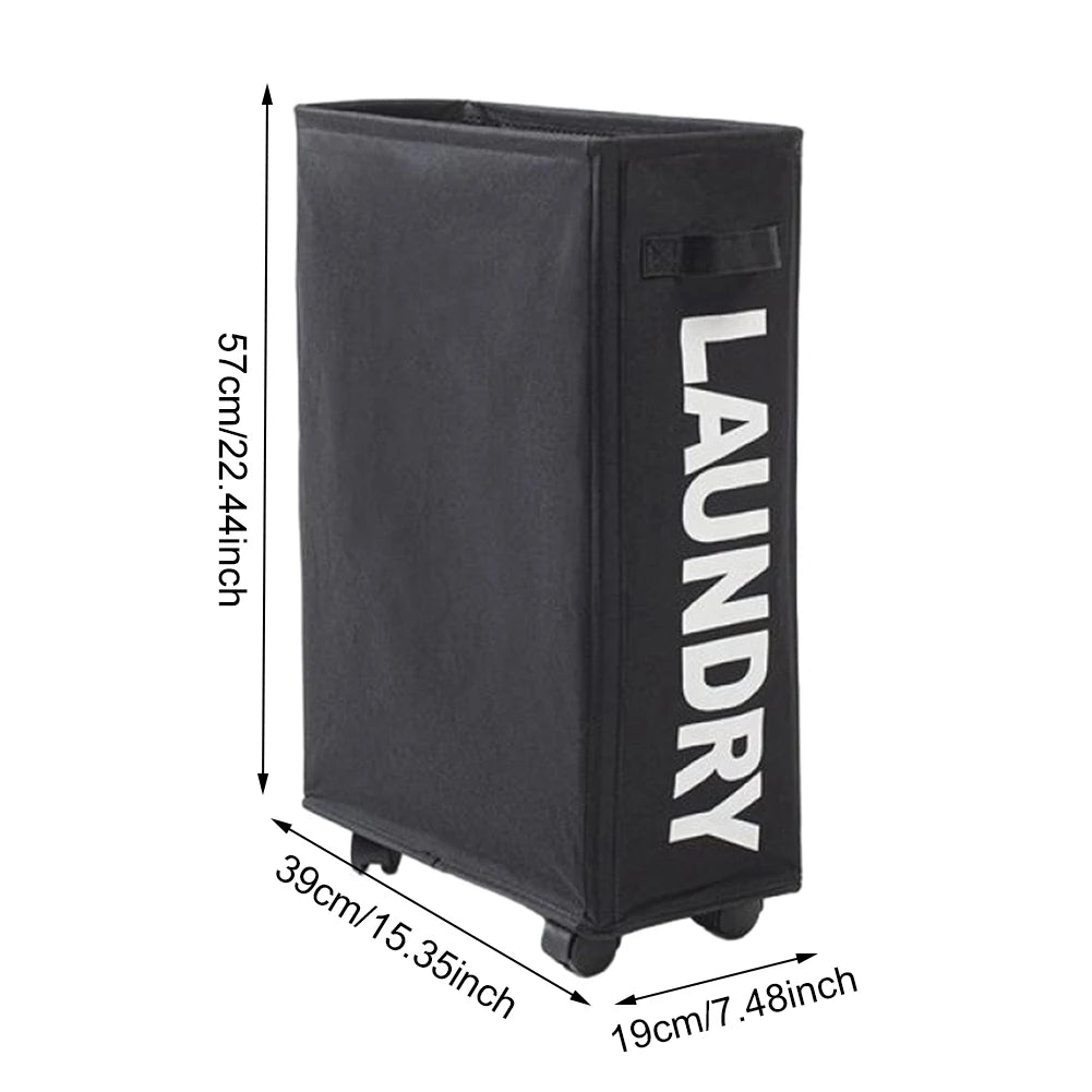 100L Foldable Dirty Laundry Basket Large Dirty Clothes Organizer Waterproof Laundry Bag Clothes Storage Basket Dirty Laundry Bin