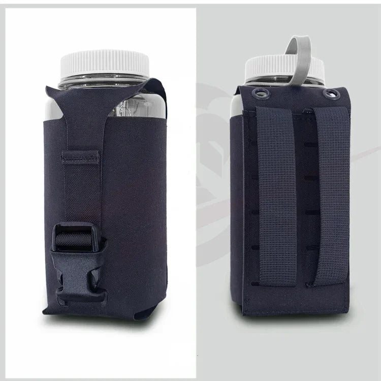 Tactical Molle SS Kettle Bag Water Bottle Pouch Bag Suitable for Nalgene 32 Oz Airsoft Vest Plate Carrier Bottle Holder